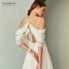 Lace Removeable Wedding Sleeves Chic With Tassel DG107