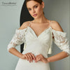 Lace Removeable Wedding Sleeves Chic With Tassel DG107