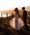 Lace Wedding Dresses V-Neck Mermaid Noivas Chic DW503