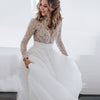 Lace Wedding Dresses Long Sleeves TBW01