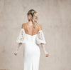 Romantic Bridal Puffy Sleeves Chic Boho DG020