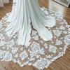 Mermaid See Through Wedding Dresses Lovely Cut Train Bridal Fashion Dresses Elegant Noivas Chic Real DW219