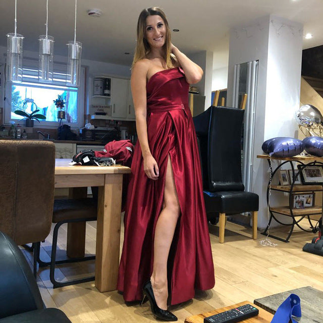 New Arrival Evening Prom Party Dresses Vestido De Festa - New Arrival Evening Prom Party Dresses Vestido De Festa -