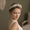 Double strand pearl Hair band bride Headwear O589