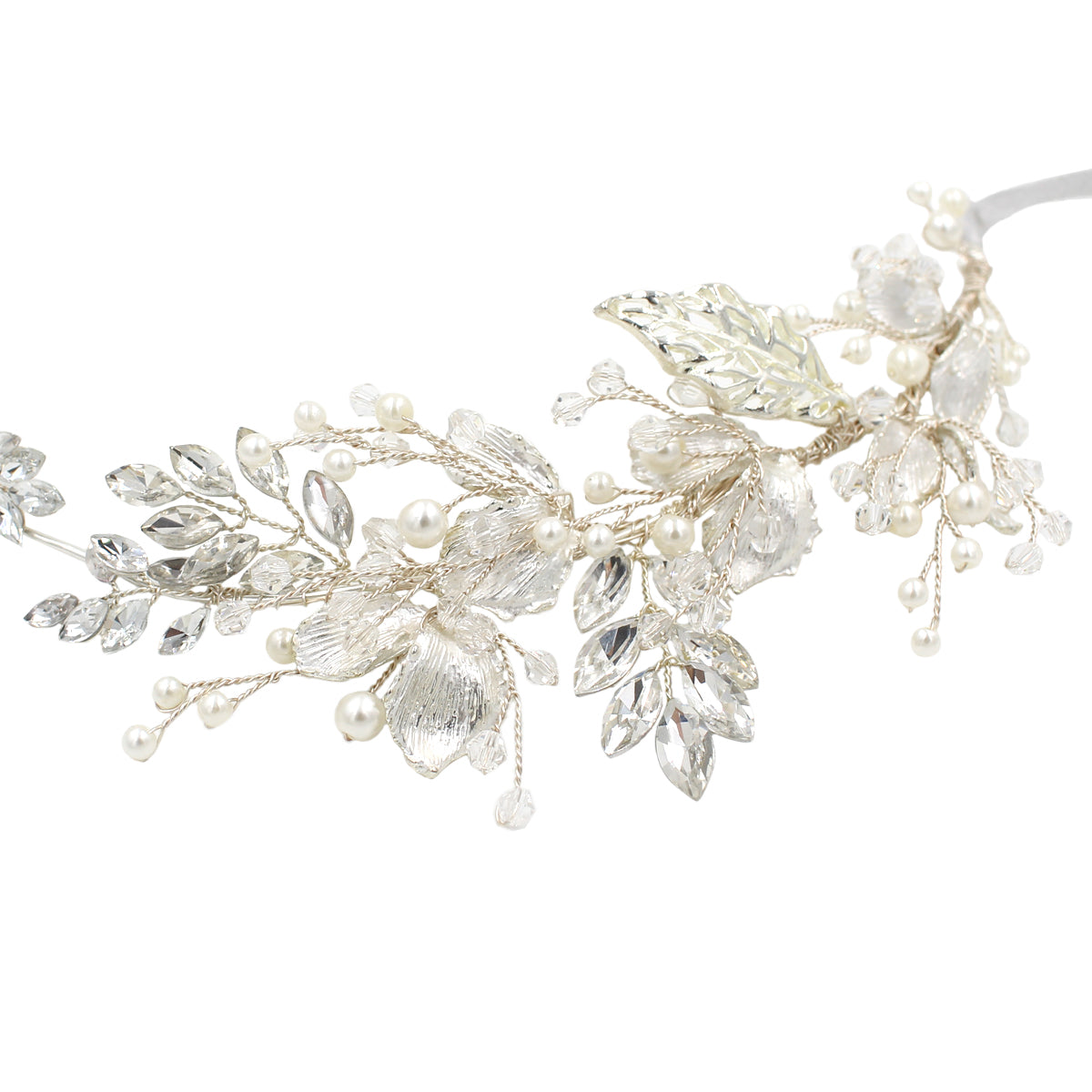 Rhinestone Crystal Headband Bride Hair Accessories O543 – TANYA BRIDAL