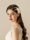 Chiffon Wedding Flower Hair Fork Set Bridal Accessories