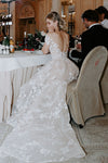 Off Shoulder Lace Wedding Dresses Vestido De Noivas Bohemian Chic DW178
