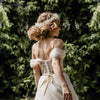 Off Shoulder Wedding Dresses Flora Lace Noivas DW238