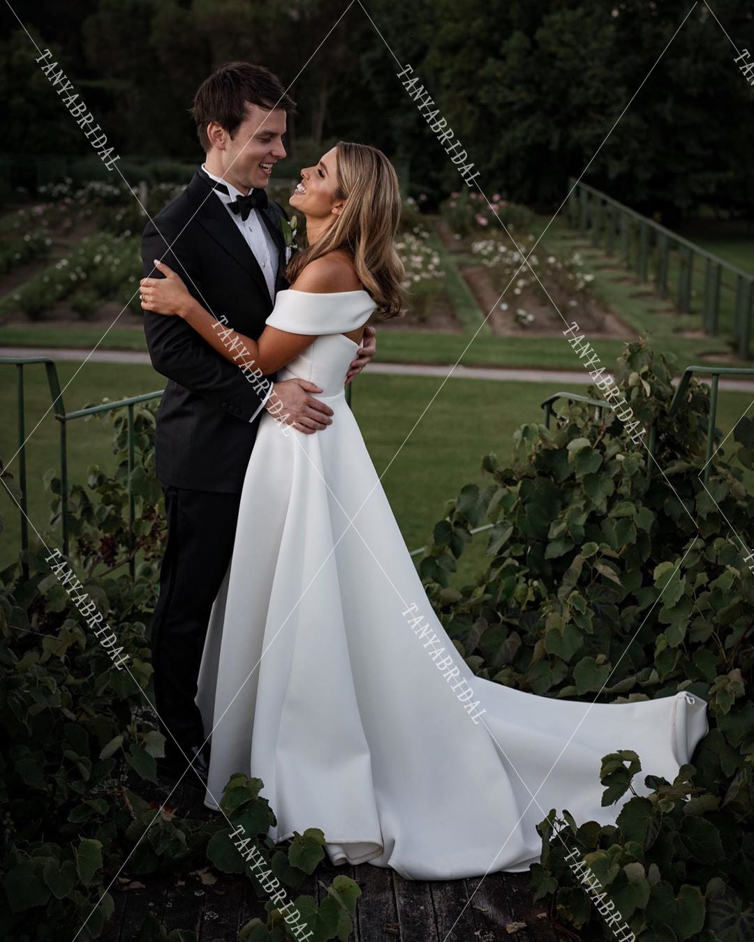 Off The Shoulder Wedding Dresses Elegant Simple A Line Bridal Gowns Ro TANYA BRIDAL Off The Shoulder Wedding Dresses Elegant Simple A Line Bridal Gowns Ro TANYA BRIDAL