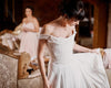 Off The Shoulder Simple Wedding Dresses ZW515