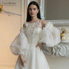 Organza Lantern Sleeve Detachable Wedding Sleeve DG036