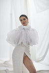 Puff Organza Big Sleeves Detachable Wedding Sleeves Set DG080