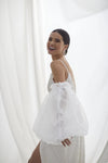 Puff Organza Big Sleeves Detachable Wedding Sleeves Set DG080