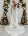 Romantic France Lace Boho Wedding Dress 2021