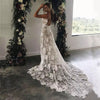 Romantic France Lace Boho Wedding Dress 2021