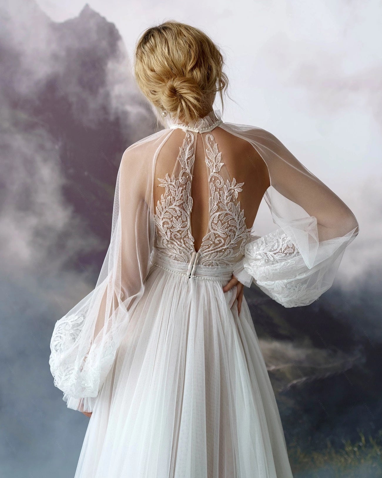 Removeable Halter Sleeve Wedding Accessories Boho Chic DG041 – TANYA BRIDAL