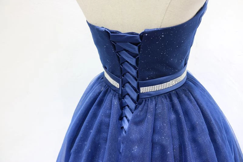 blue dress for baby girl A-line Bateau Black Homecoming Dress With Bow Satin Short Prom Dresses –  SELINADRESS