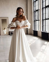 Satin Charming Wedding Detachable Sleeves DG076