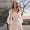 See Through Tulle Puffy Sleeves With Ribbon For Wedding DG040