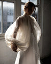 Silk Chiffon Luxury Puff Sleeve Detachable Wedding Sleeves  DG018