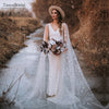 Sparkly Bling Bling Wedding Dress With Long Shawl  DW560