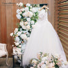 Sweetheart ALine Tulle Wedding Dresses Many Layers Elegant Bridal Dreamy Gowns Lace Noivas Sweep Train DW121