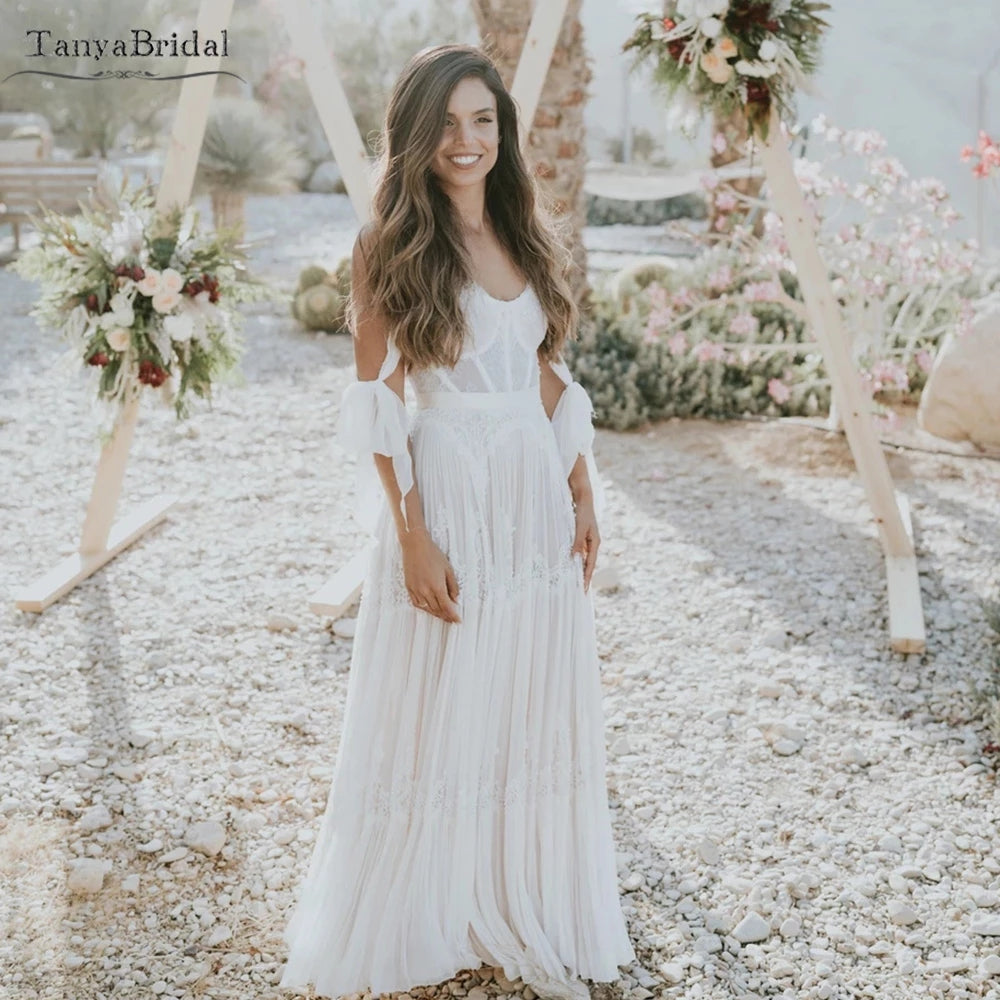 Boho Wedding Dresses Charming Lovely Engagement Noivas Chic DW554 – TANYA  BRIDAL