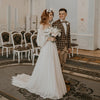 Wedding Dresses Lantern Sleeve Romantic Vestido De Noivas ZW466
