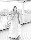 Sweetheart Lace Wedding Dresses Mermaid Sweep Train