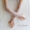 Sparkly Sheer Tulle Bridal Gloves Touchscreen fingerless Bridal Wedding Sequined Decoration Wedding Accessories