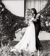 Flower Lace Emboridery Wedding Dresses Off-The-Shoulder ZW454