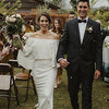 A Line Satin Off The Shoulder Spring Summer Wedding Dress TB1378