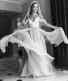 Vestido de noiva Chiffon Wedding Dress Robe de soiree TB1379