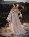 Two Pieces Lace Wedding Dresses Noivas chic ZW493