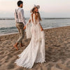 Flare Sleeve Fringer Tassel Wedding Dresses Vestido De Noivas DW585
