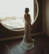 Lace Wedding Dresses Mermaid Champagne Lining Engagements Noivas ZW461