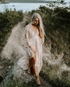 Unique Lace Wedding Dresses Tassel Finger Flutter Bridal Gowns DW536