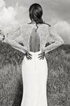 Boho Wedding Dress Long Sleeves TBW35