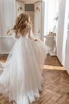Bohemian Lace V Neck New Wedding Dresses