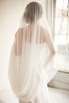 Without Comb White/Ivory/Champagne 3 Meters Bridal Veil One Layer SPF025