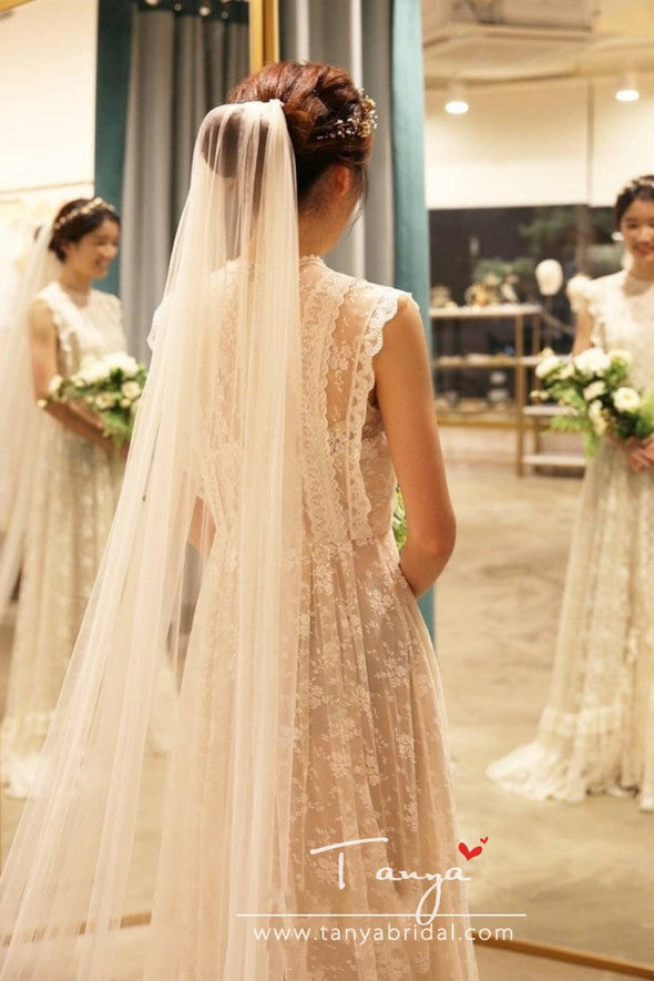 Bohemian Wedding Dress Beach Summer France Wedding Gowns ZW077