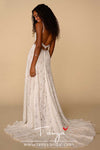 Bohemian Lace Wedding Dresses Vestido de noivas ZW259