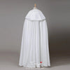 Ivory/Black/Red Lace Wedding Cape Long Bride Appliques Cloak DQG449