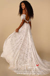 Bohemian Lace Wedding Dresses Vestido de noivas ZW259