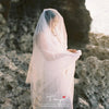Deep V-Neck Boho Wedding Dresses Tiered Dot Tulle Bridal Gowns ZW370