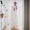 Short Sleeve Chiffon Vestidoe De Noivas Backless Wedding Dresses ZW366