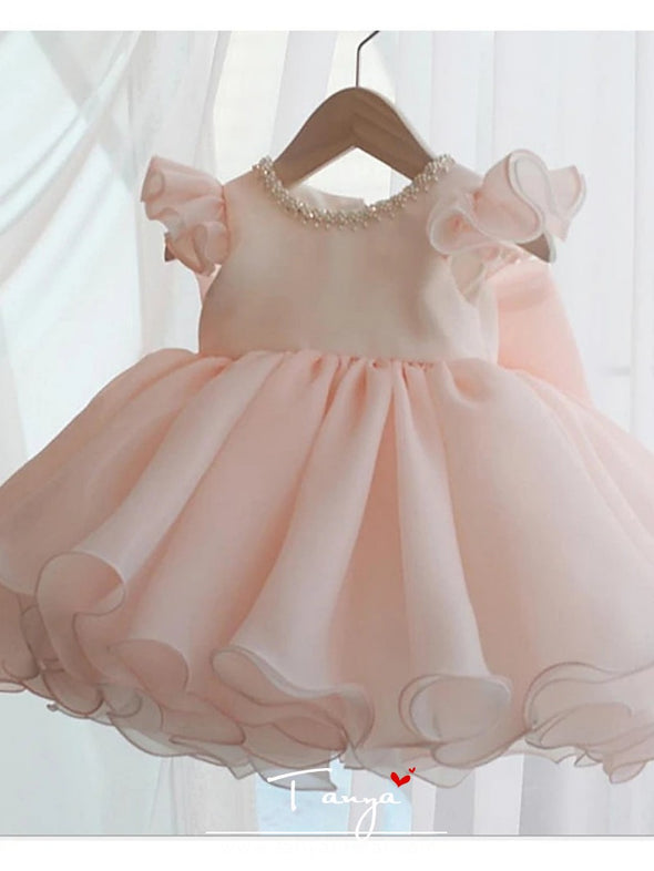 Ball Gown Short / Mini Party / Birthday Flower Girl Dresses