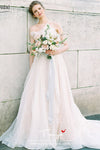 Dreamy Romantic Bridal Gowns Robe De Soriee DW208