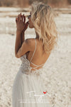 Bohemian Chiffon Wedding Dresses Vestido De Noivas Chic DW202