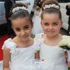White/Ivory First Communion Dresses Pageant Flower Girl Dresses for Weddings
